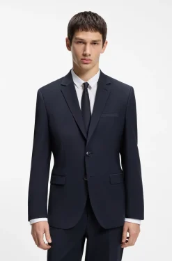 Extra Slim-Fit Sakko aus Woll-Mix