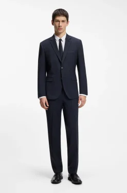 Extra Slim-Fit Sakko aus Woll-Mix