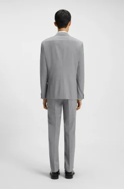 Extra Slim-Fit Sakko aus Woll-Mix