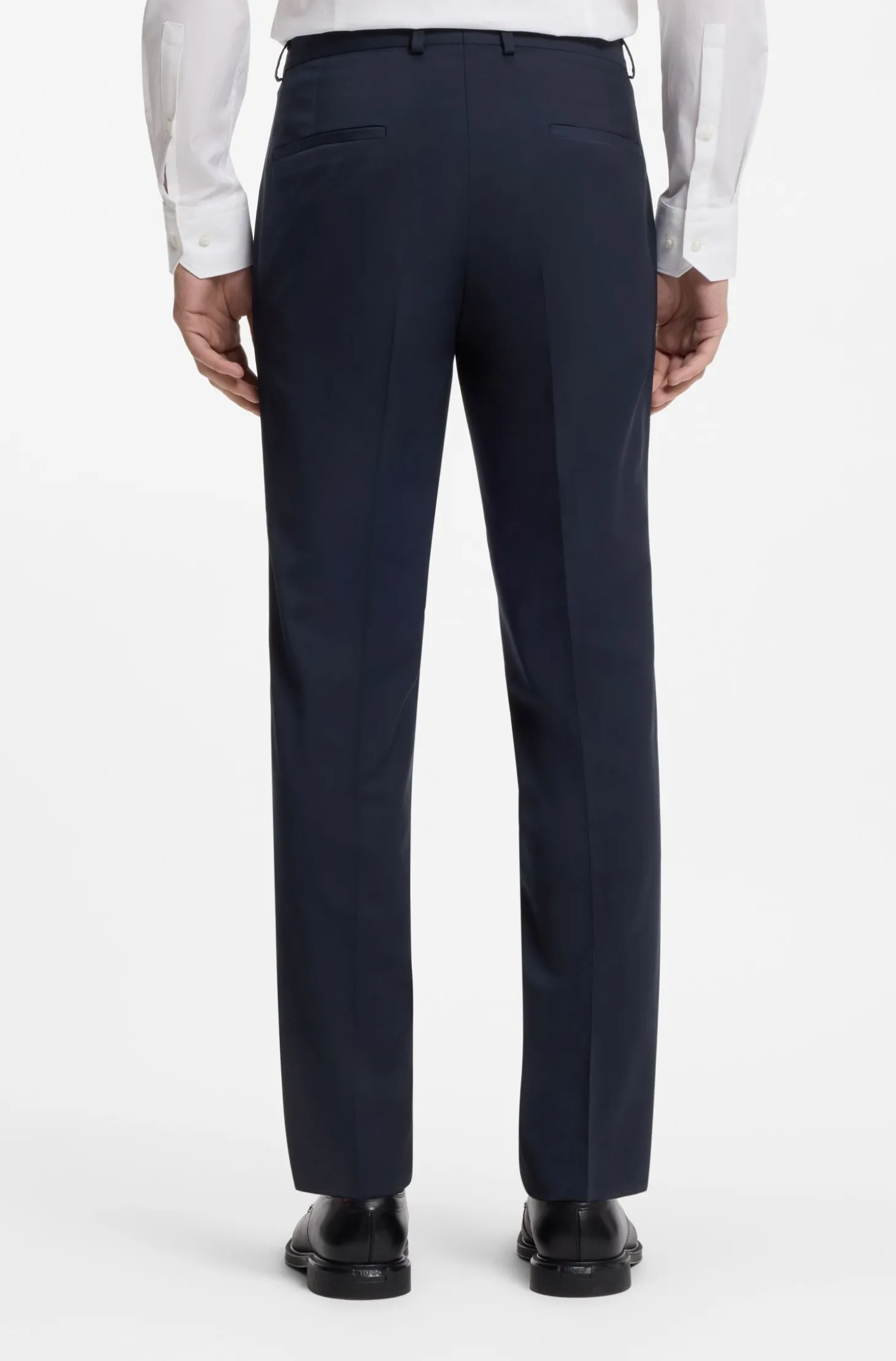 Extra Slim-Fit Zweiteiler aus Woll-Mix