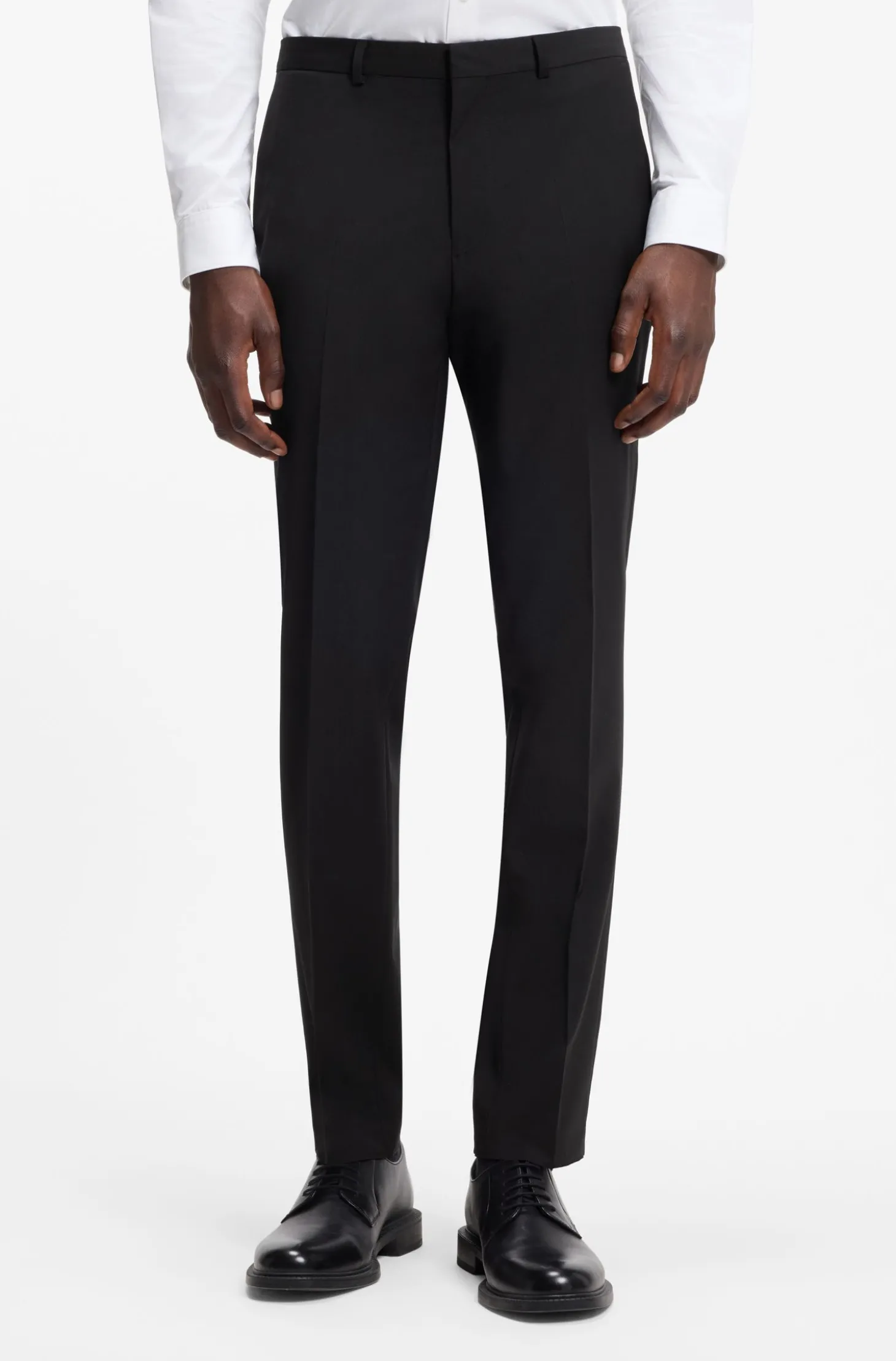 Extra Slim-Fit Zweiteiler aus Woll-Mix