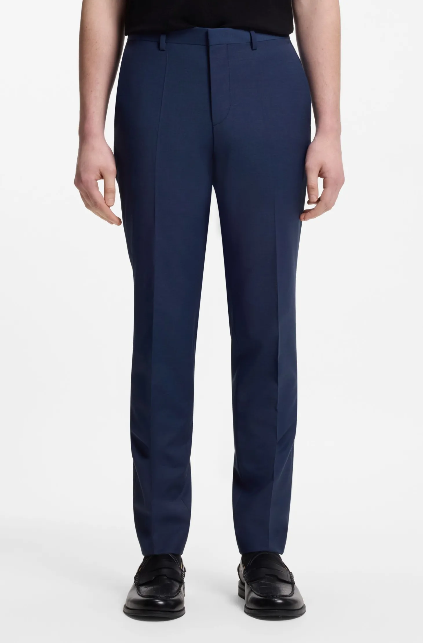 Extra Slim-Fit Zweiteiler aus Woll-Mix