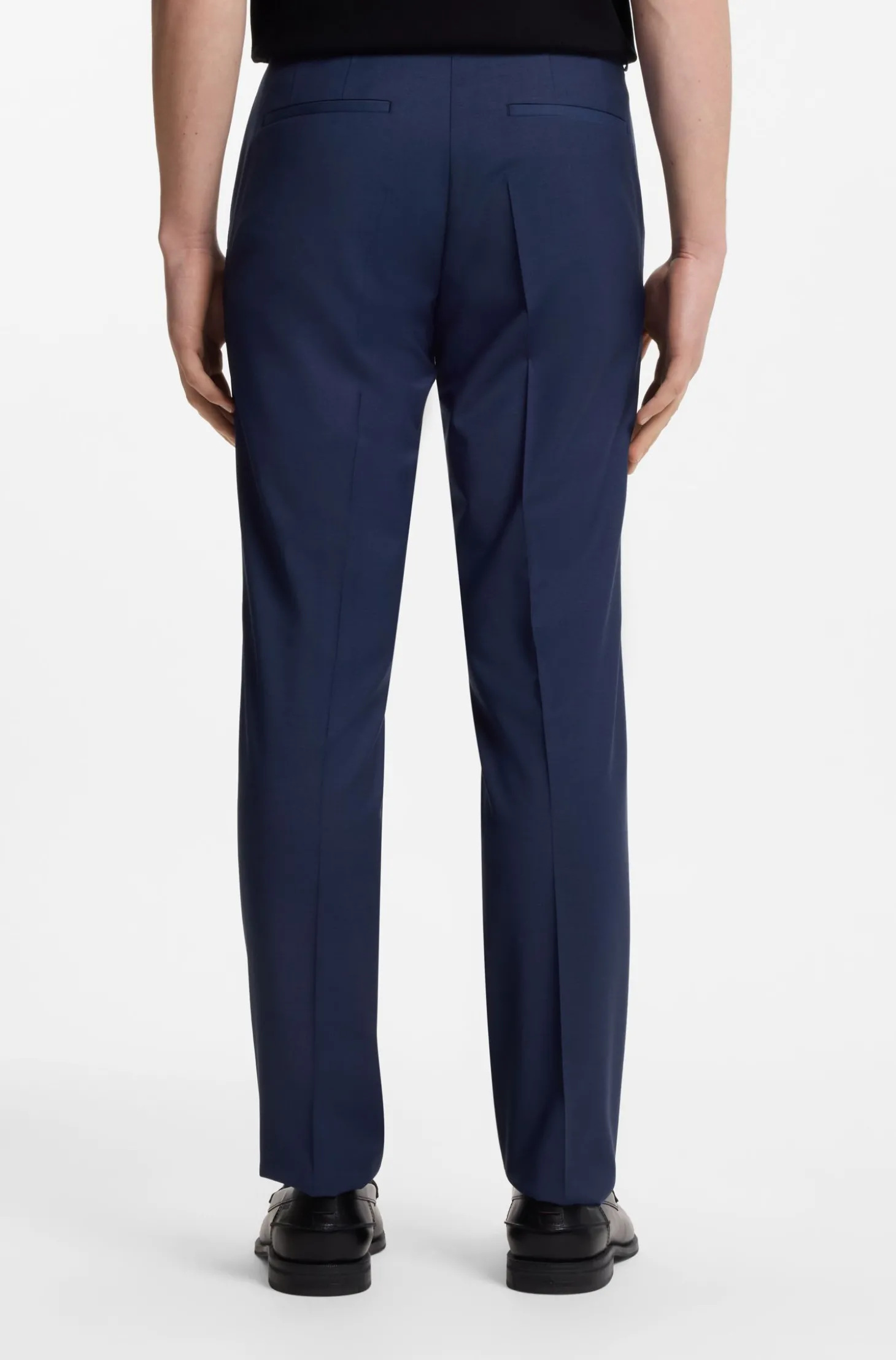 Extra Slim-Fit Zweiteiler aus Woll-Mix