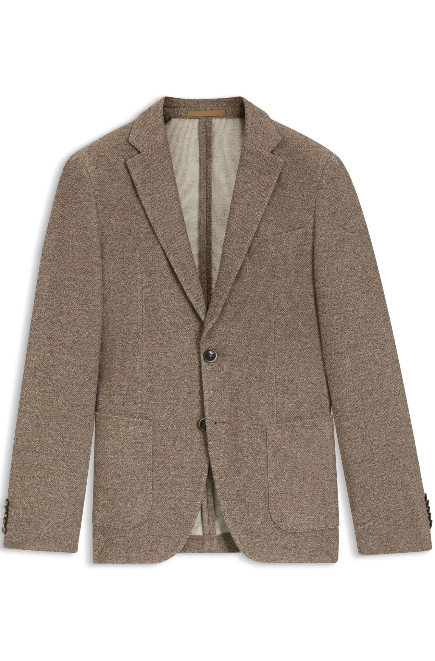 Fein gemustertes Slim-Fit Sakko aus Baumwolle
