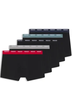 Fünferpack Boxershorts aus Stretch-Baumwolle