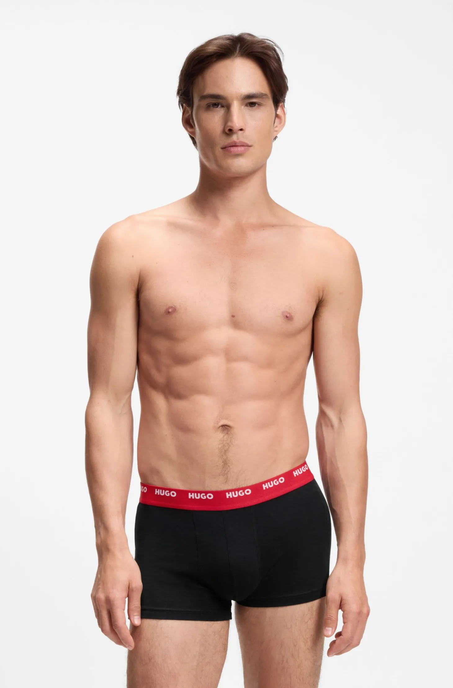 Fünferpack Boxershorts aus Stretch-Baumwolle