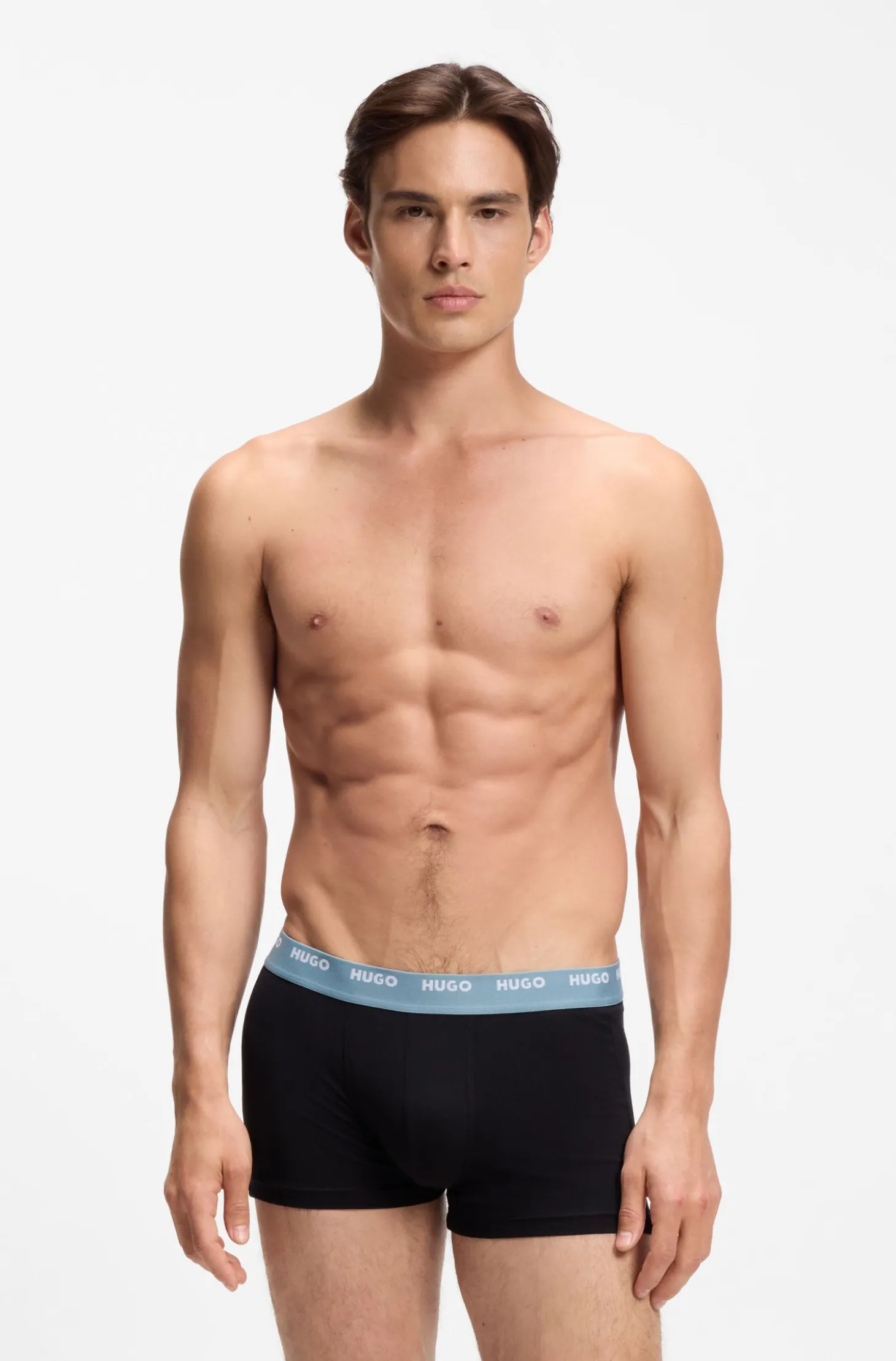Fünferpack Boxershorts aus Stretch-Baumwolle