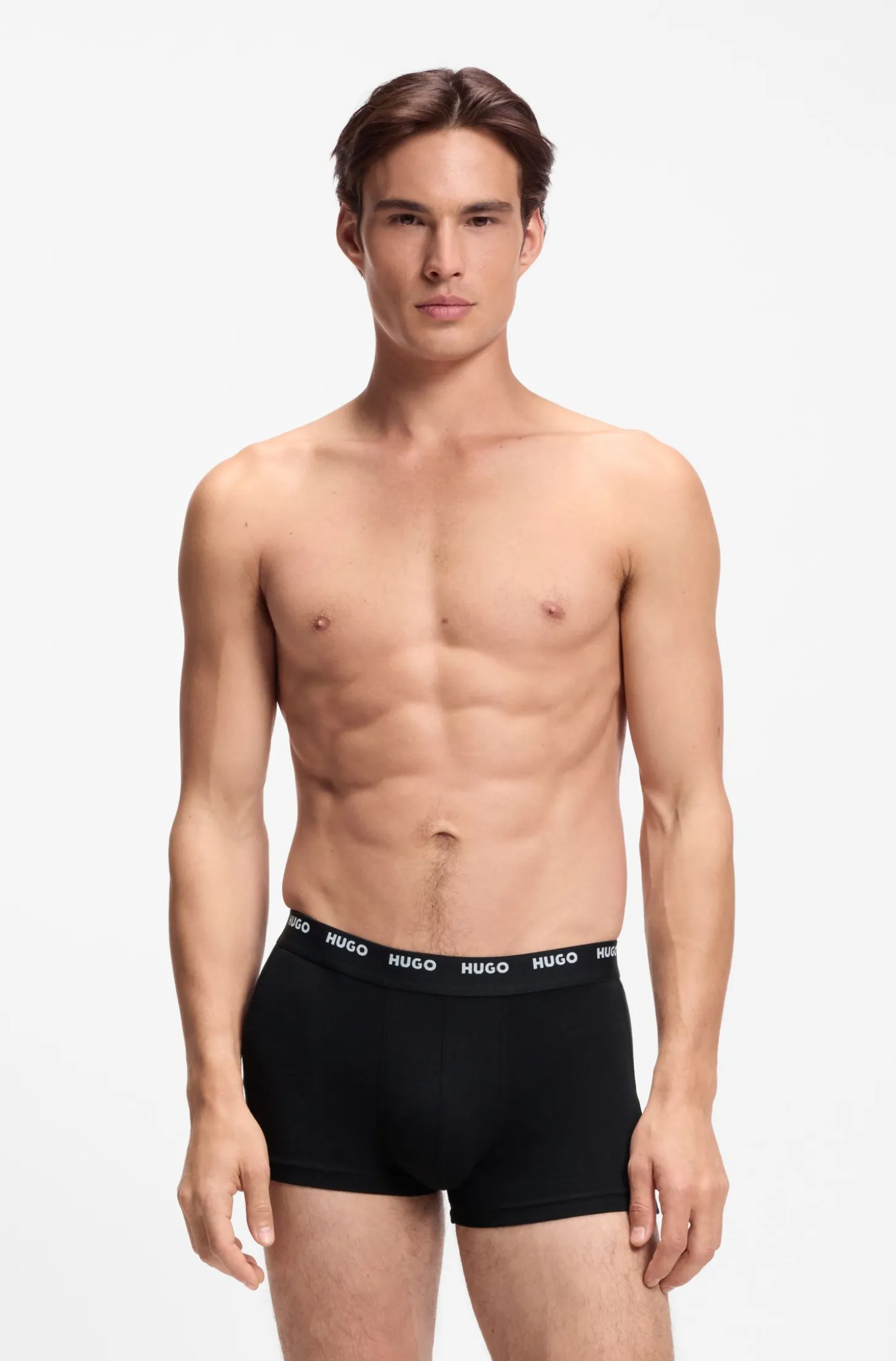 Fünferpack Boxershorts aus Stretch-Baumwolle