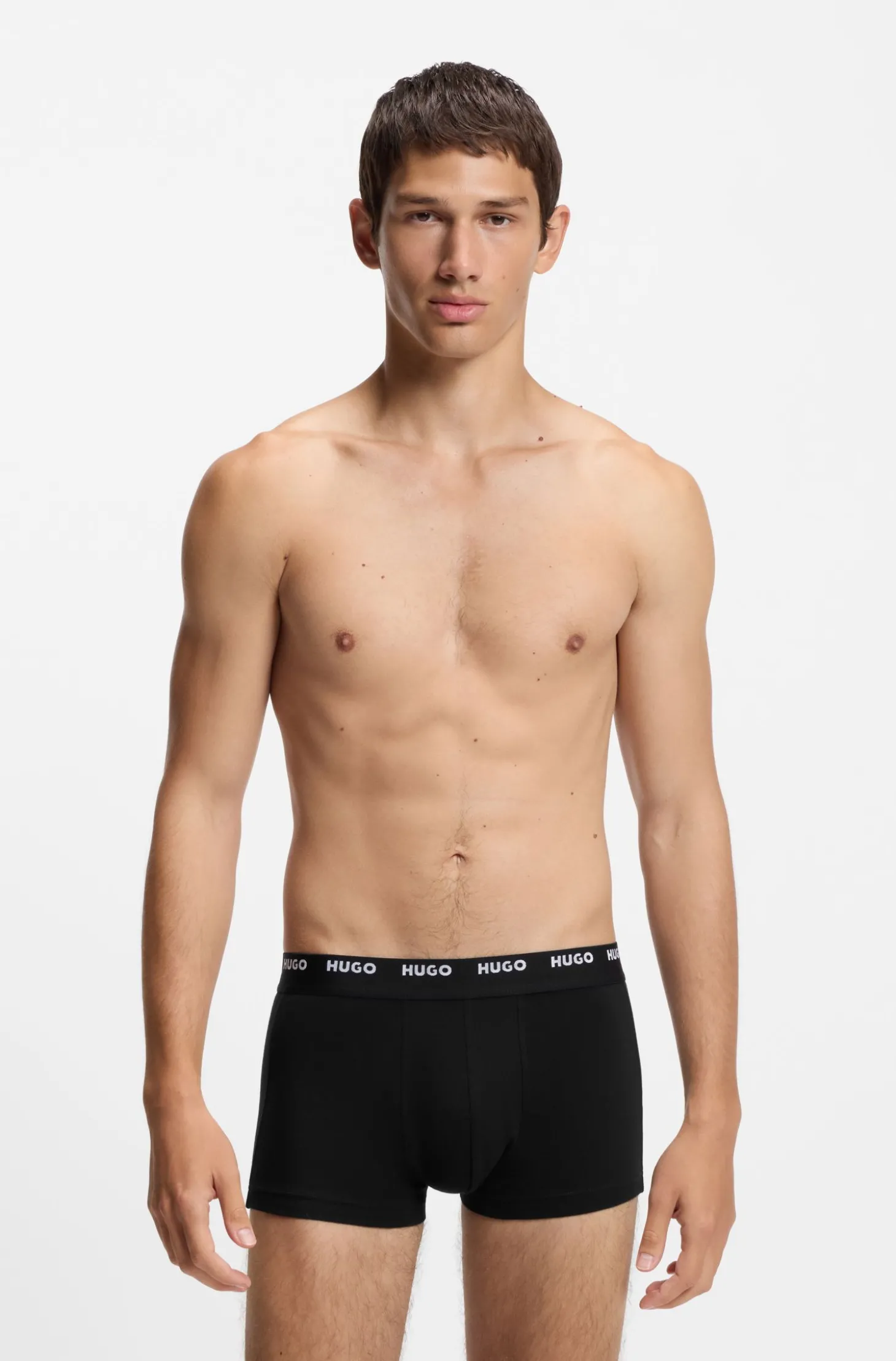 Fünferpack Boxershorts aus Stretch-Baumwolle