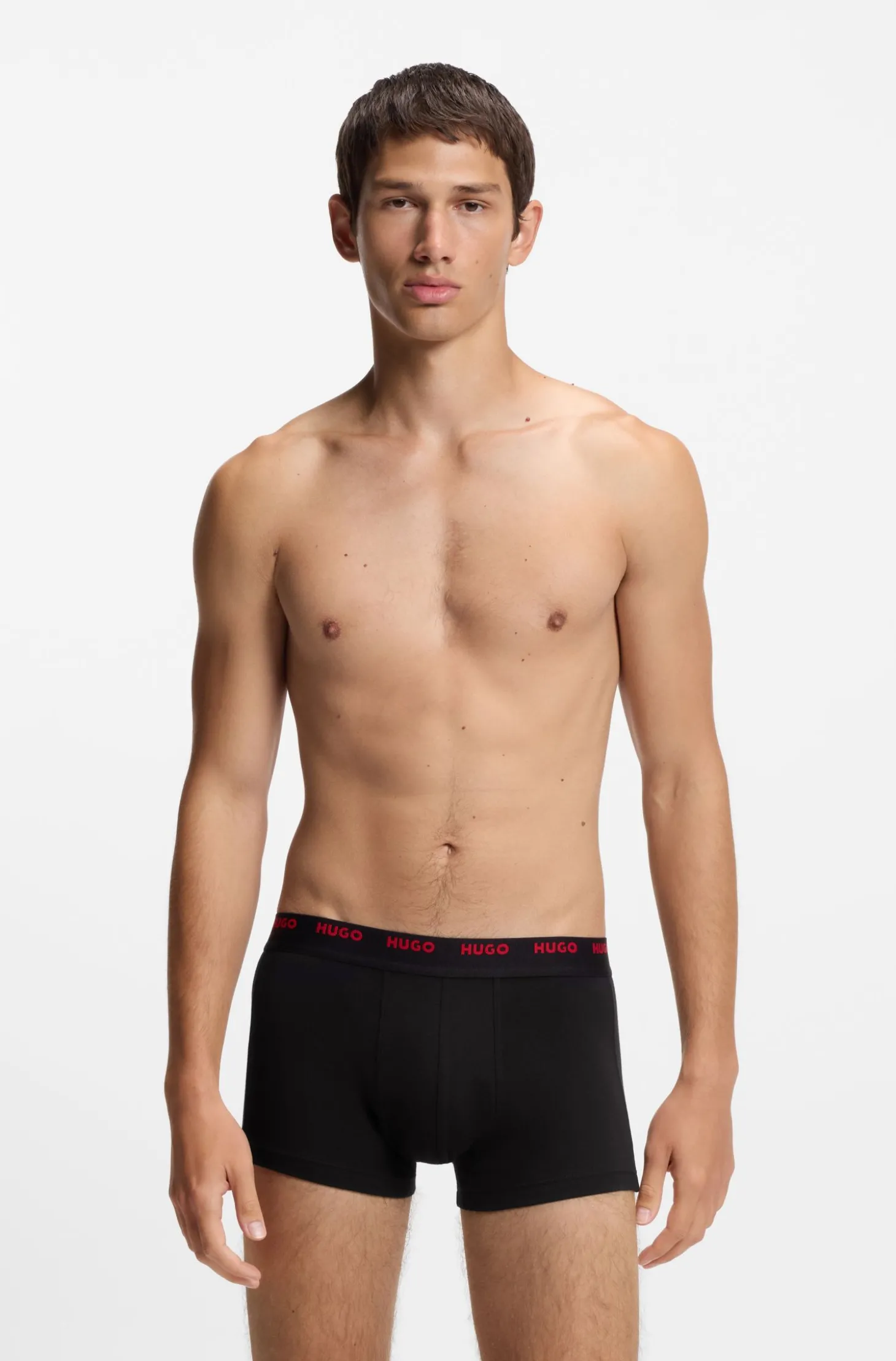 Fünferpack Boxershorts aus Stretch-Baumwolle