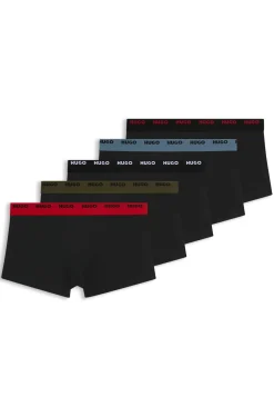 Fünferpack Boxershorts aus Stretch-Baumwolle