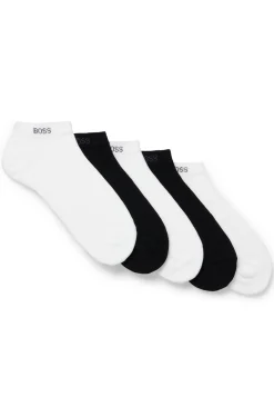Fünferpack knöchellange Socken