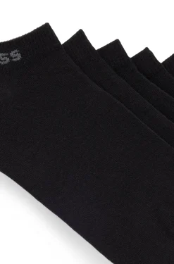 Fünferpack knöchellange Socken mit Logo-Details