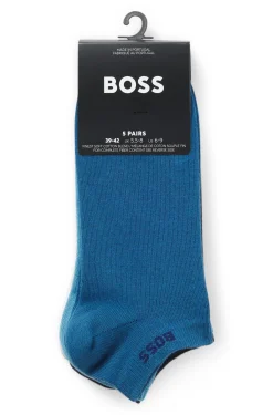 Fünferpack Sneakers-Socken aus Baumwoll-Mix mit Branding