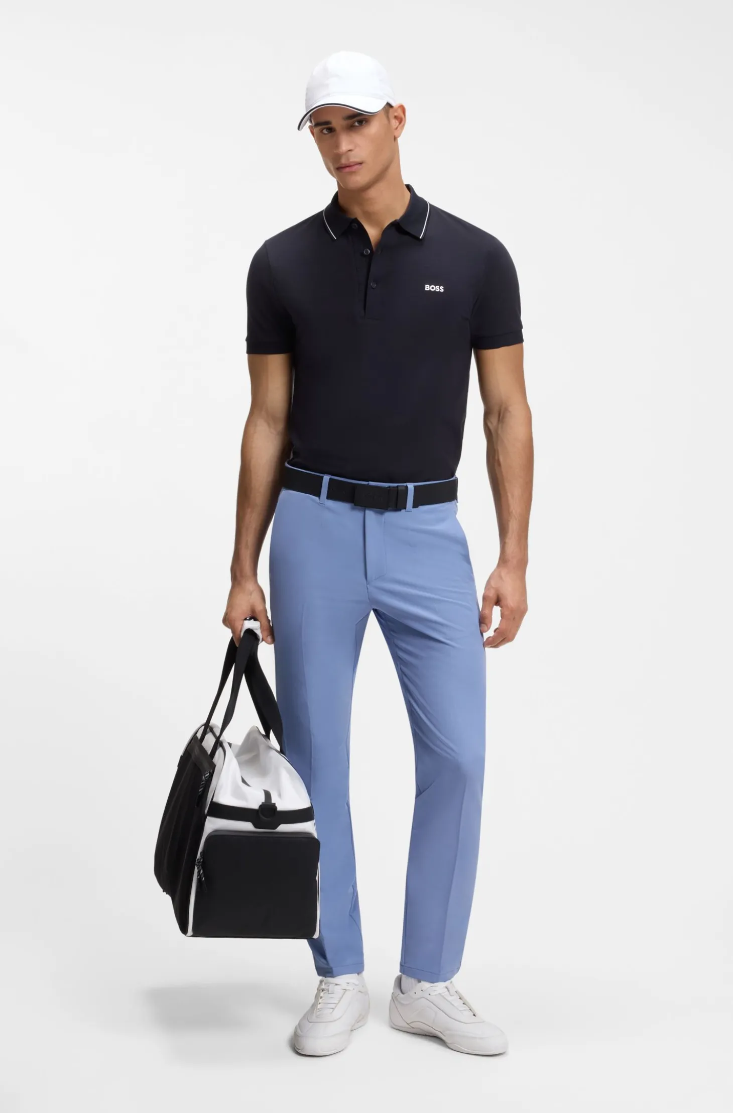 Funktionelle Slim-Fit Hose mit Vier-Wege-Stretch