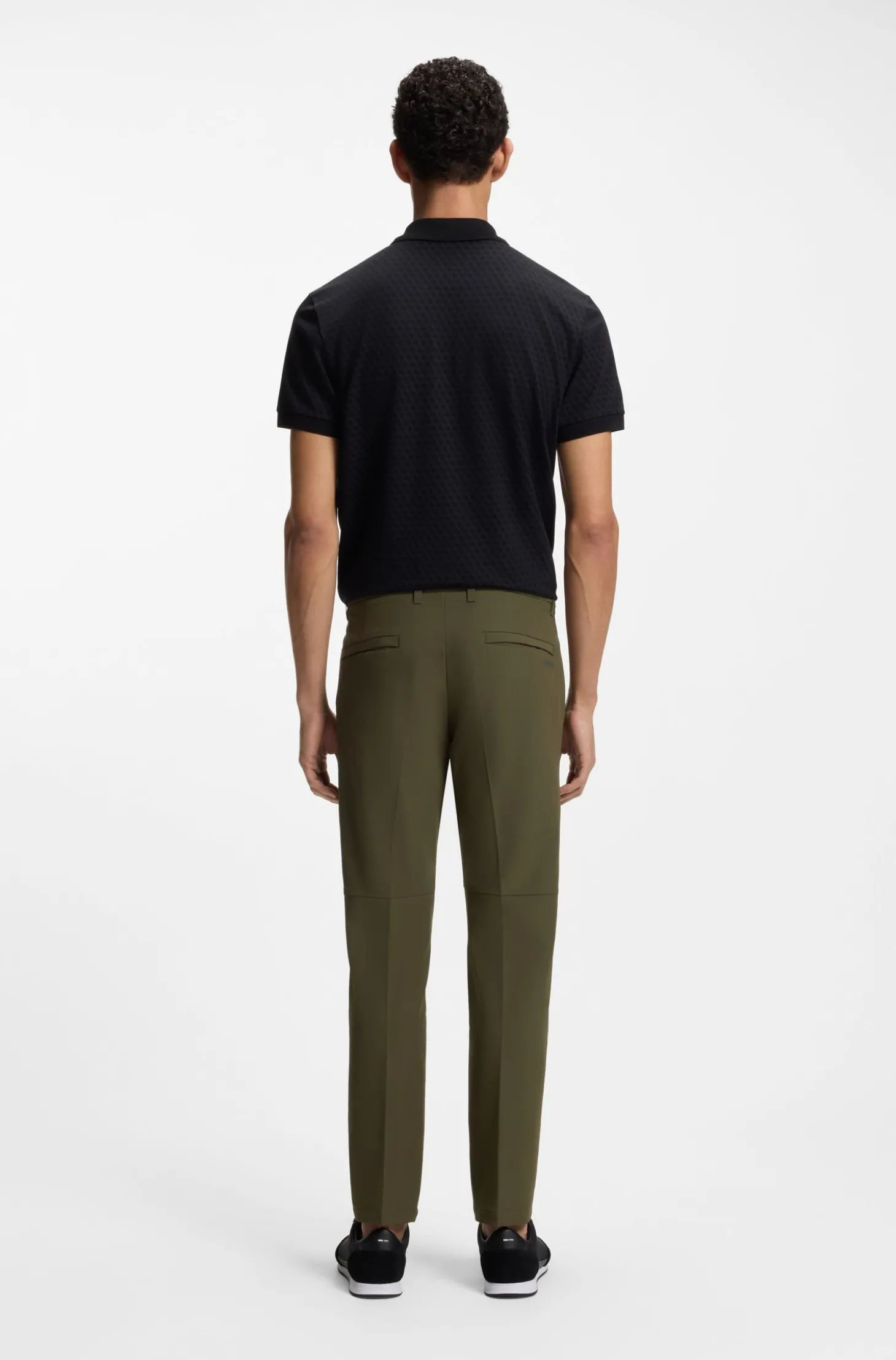 Funktionelle Slim-Fit Hose mit Vier-Wege-Stretch