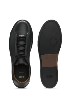 Gary Sneakers aus gebürstetem Leder