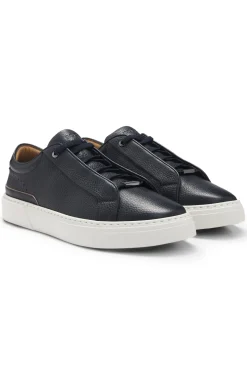 Gary Sneakers aus genarbtem Leder