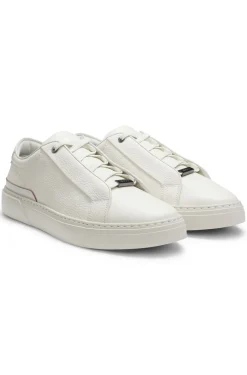 Gary Sneakers aus genarbtem Leder