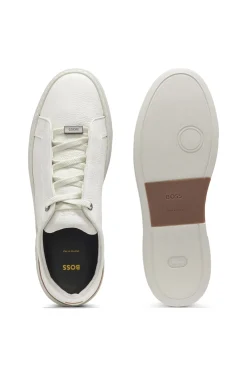 Gary Sneakers aus genarbtem Leder