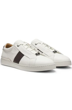 Gary Sneakers aus Leder mit Kontrast an der seitlichen Partie