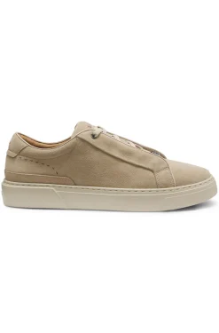 Gary Sneakers aus Veloursleder mit elastischem Schnürsystem