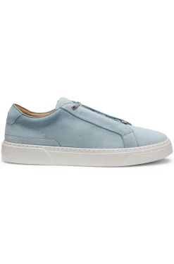 Gary Sneakers aus Veloursleder mit elastischem Schnürsystem
