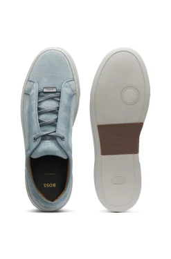 Gary Sneakers aus Veloursleder mit elastischem Schnürsystem