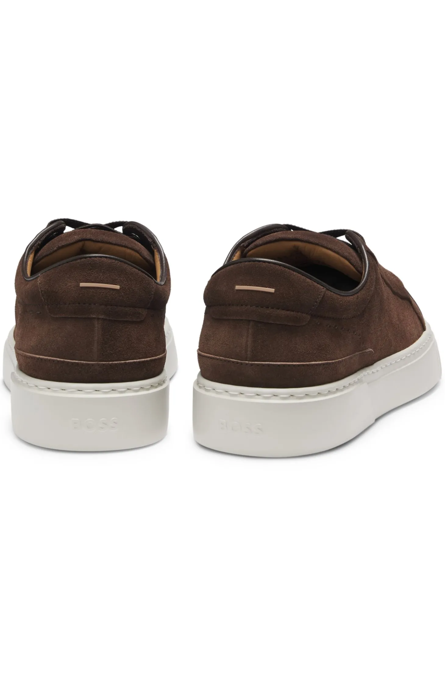 Gary Sneakers aus Veloursleder mit elastischem Schnürsystem
