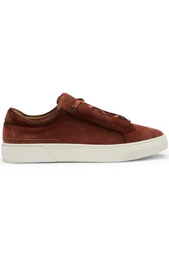 Gary Sneakers aus Veloursleder mit elastischem Schnürsystem