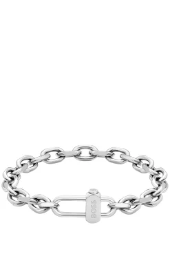 Geflochtenes Armband mit magnetischem Logo-Verschluss