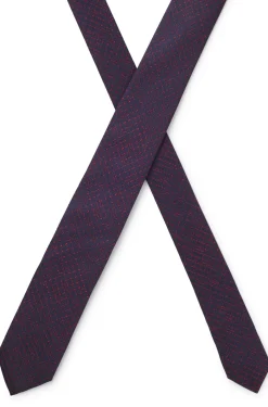 Gemusterte Krawatte aus Seiden-Jacquard