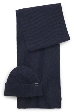 Geschenk-Set aus Mütze und Schal