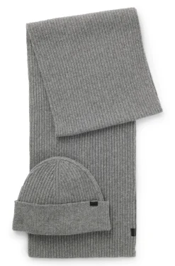 Geschenk-Set aus Mütze und Schal