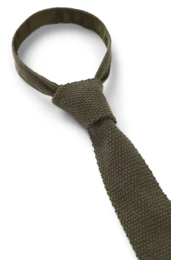 Gestrickte Krawatte aus Baumwolle