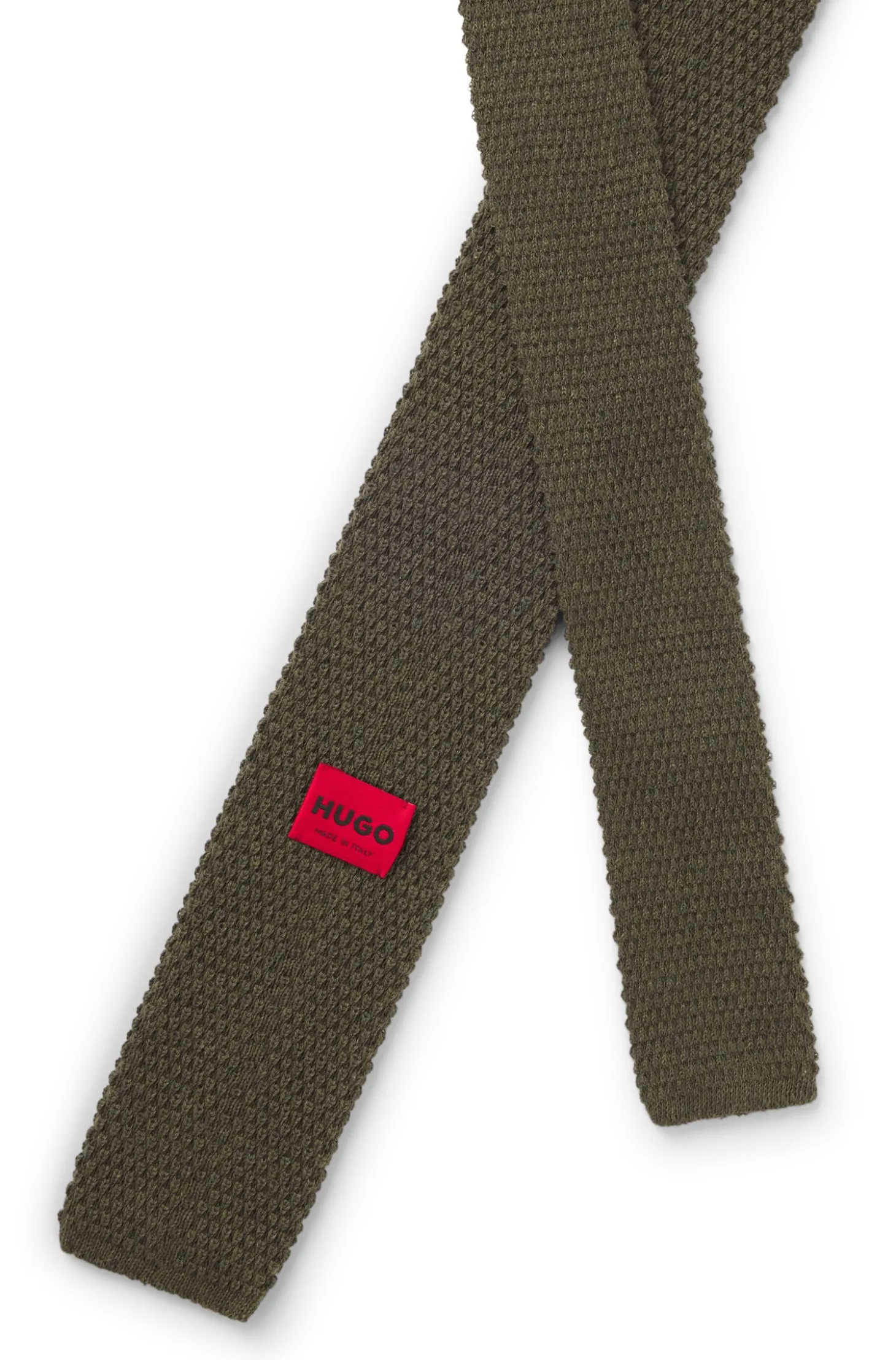 Gestrickte Krawatte aus Baumwolle