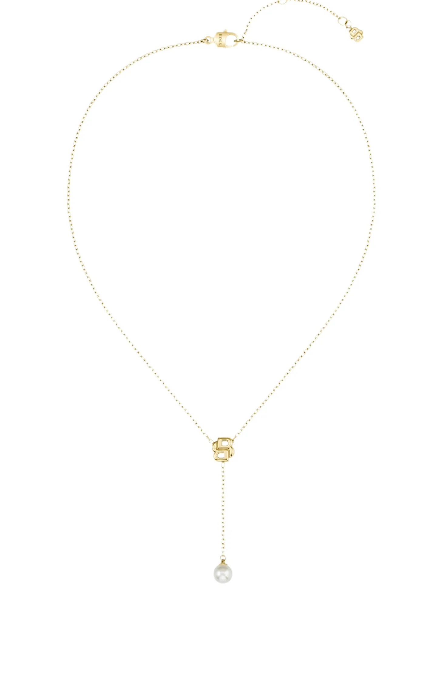 Goldfarbene Kette mit Double-B-Monogramm