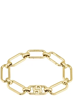 Goldfarbenes Armband mit Double-B-Monogramm