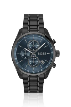 GRAND PRIX 44 Chronograph mit blauem Zifferblatt