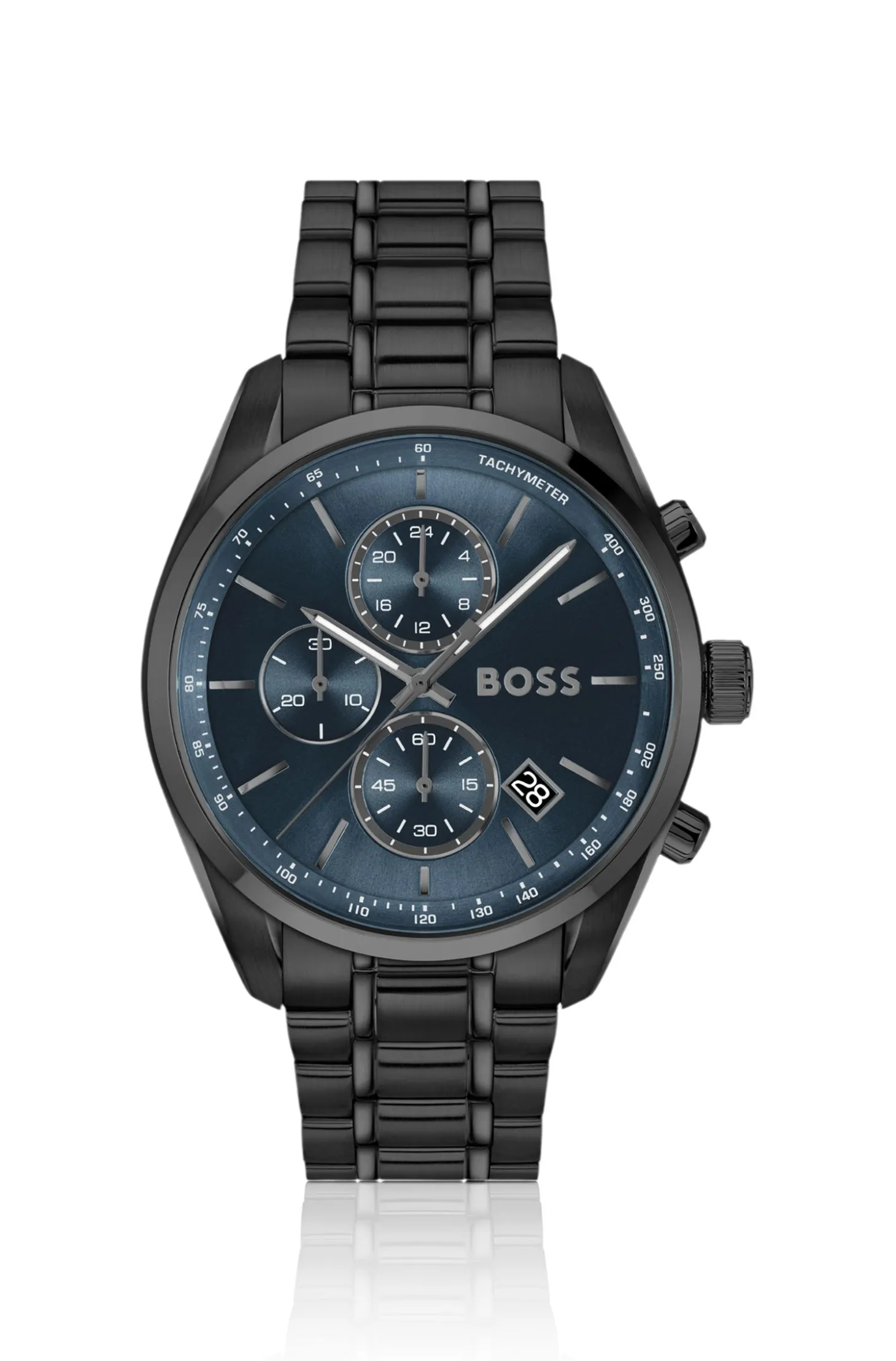 GRAND PRIX 44 Chronograph mit blauem Zifferblatt