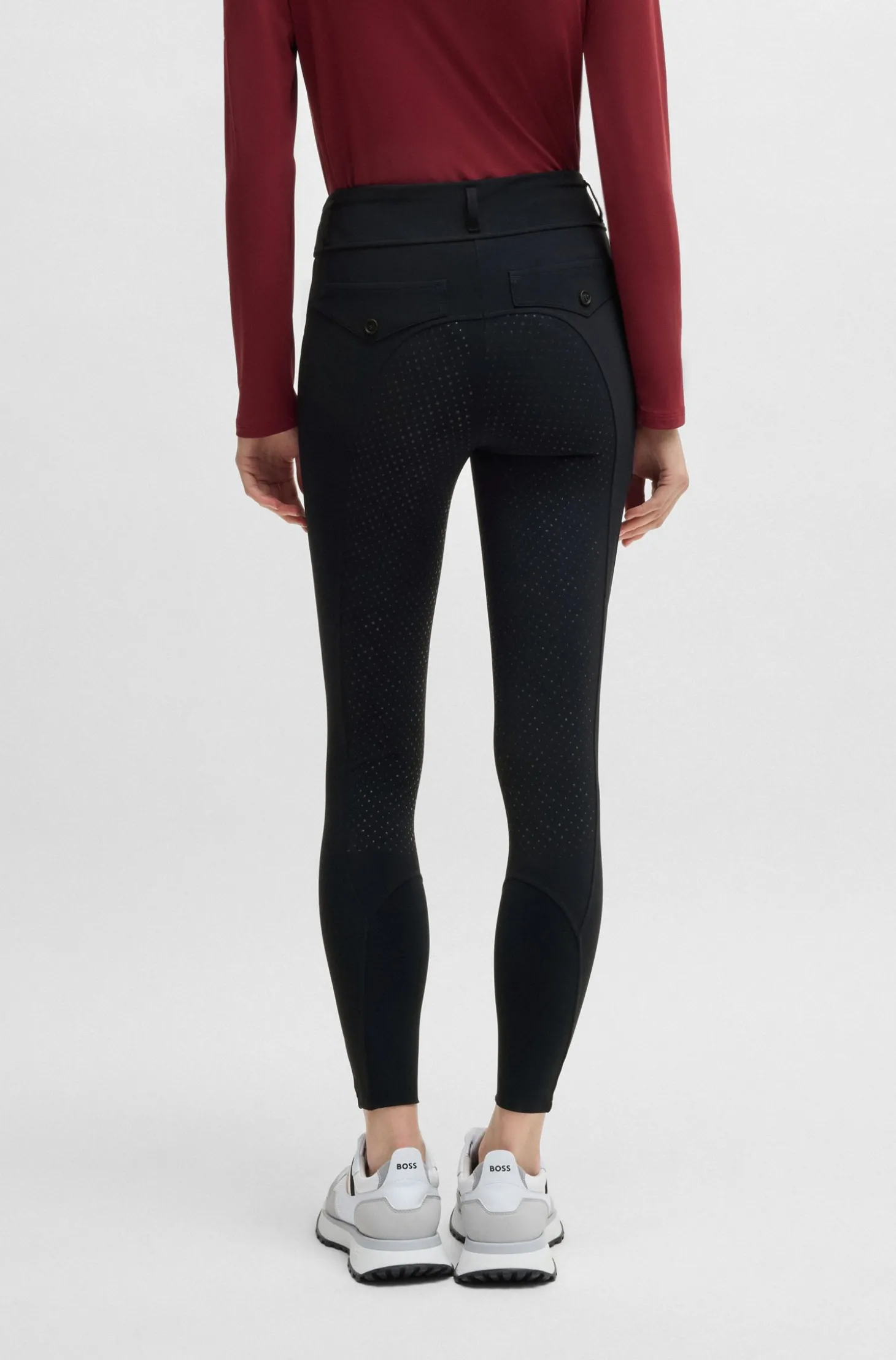 Griffige Slim-Fit Reitsport-Leggings