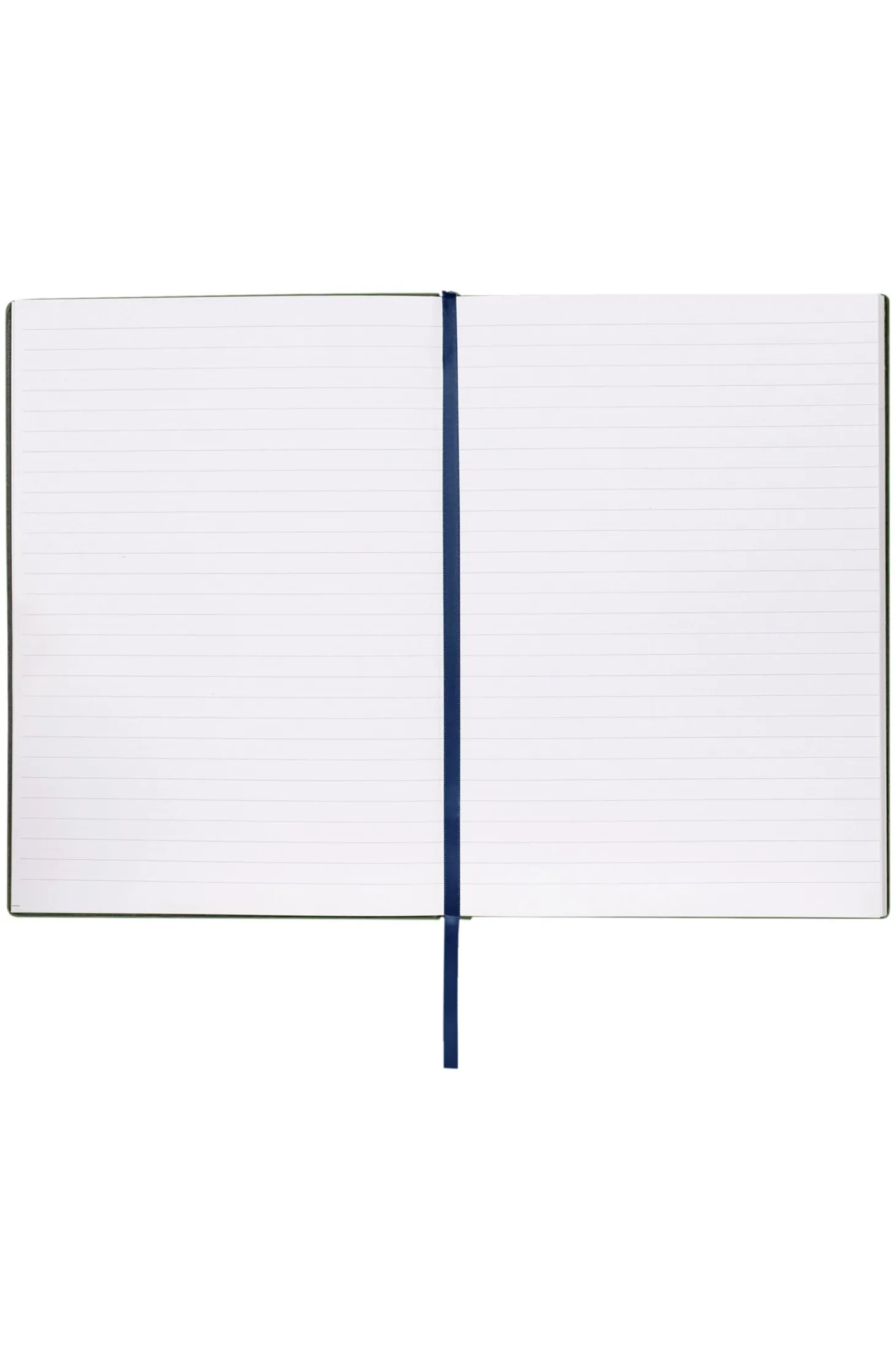 Grünes DIN-A5-Notizbuch mit Double-B-Monogramm