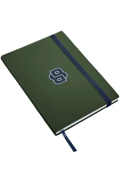 Grünes DIN-A5-Notizbuch mit Double-B-Monogramm