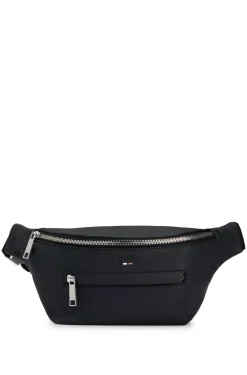 Gürteltasche aus Kunstleder mit Logo-Prägung