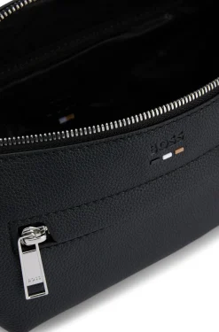 Gürteltasche aus Kunstleder mit Logo-Prägung