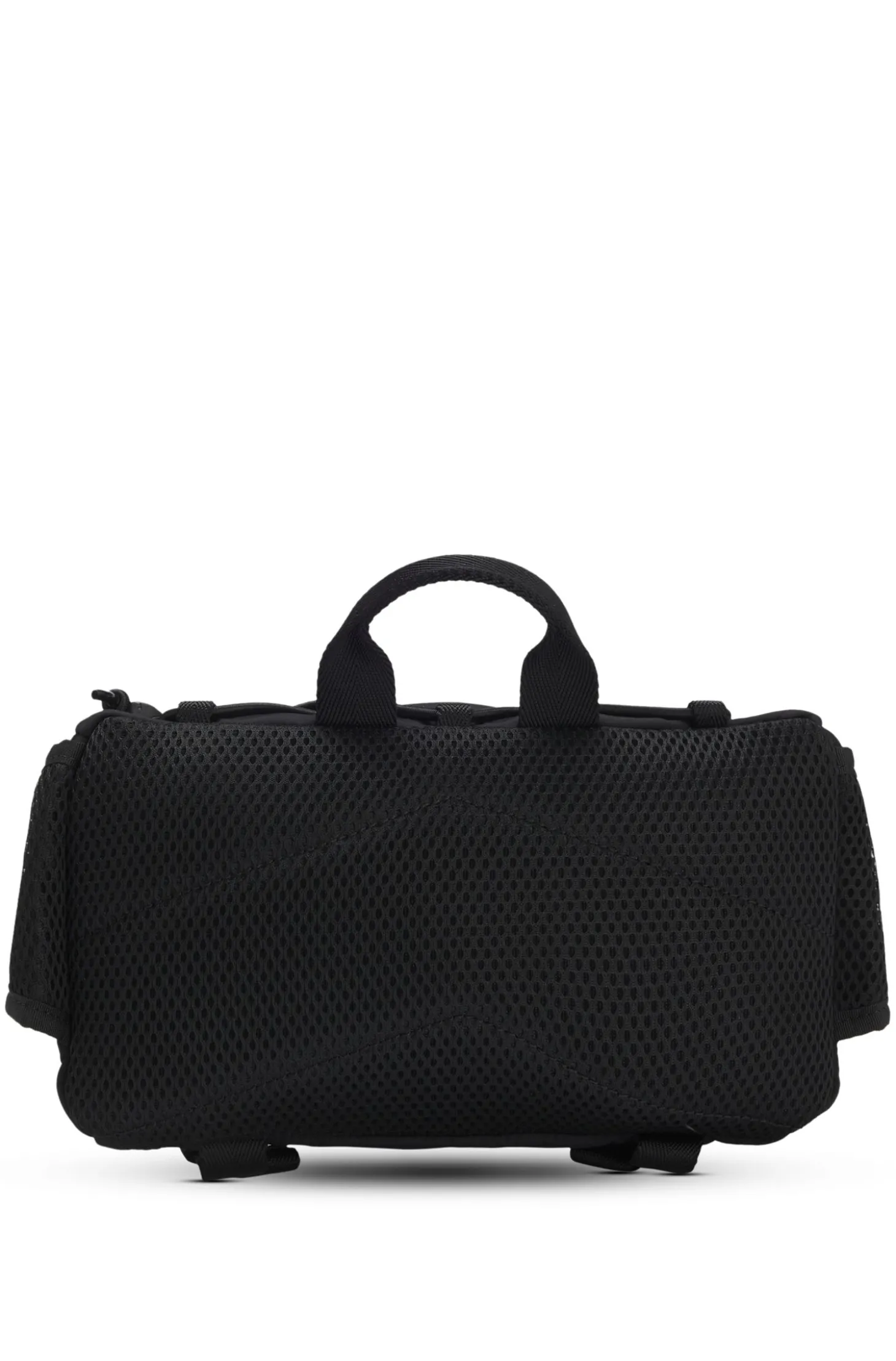 Gürteltasche mit blauem Logo-Label