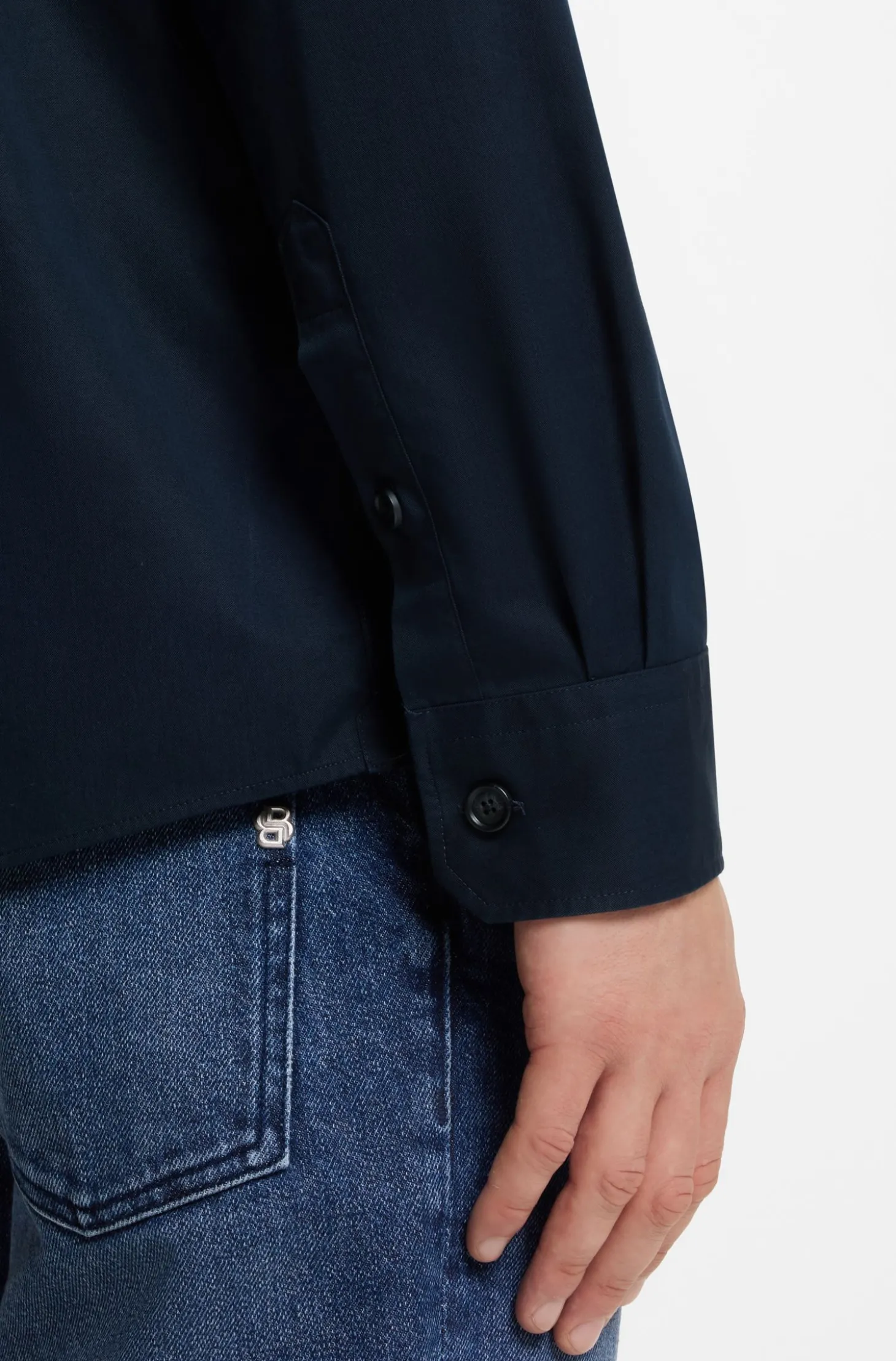 Heritage Casual-Fit Hemd aus kompakter Baumwoll-Popeline