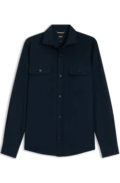 Heritage Casual-Fit Hemd aus kompakter Baumwoll-Popeline