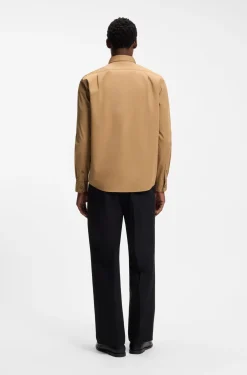 Heritage Casual-Fit Hemd aus kompakter Baumwoll-Popeline