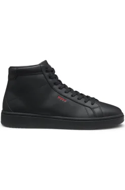 Hightop Sneakers aus Kunstleder